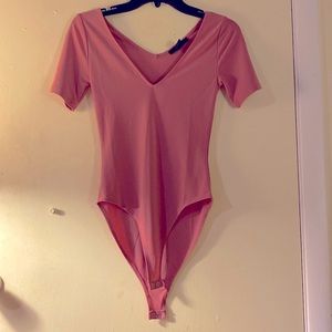 Coral/pink Bodysuit